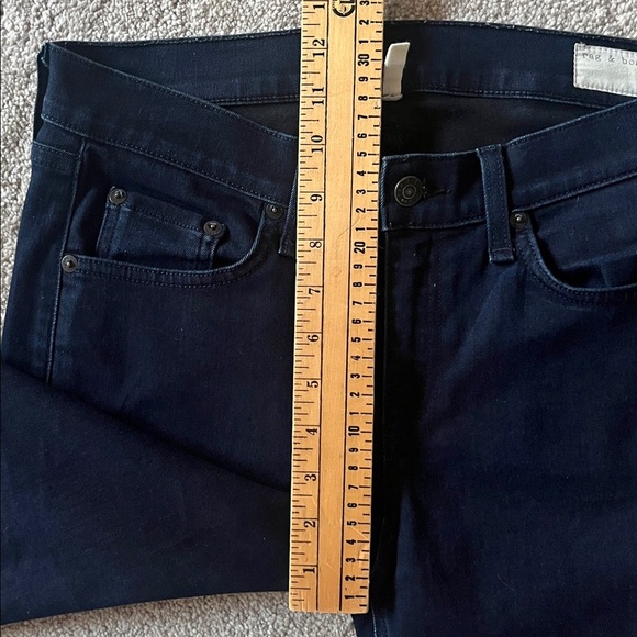 Rag & Bone Dark Wash High-Rise Stretch Skinny Jeans SIze 29 - Picture 9 of 9